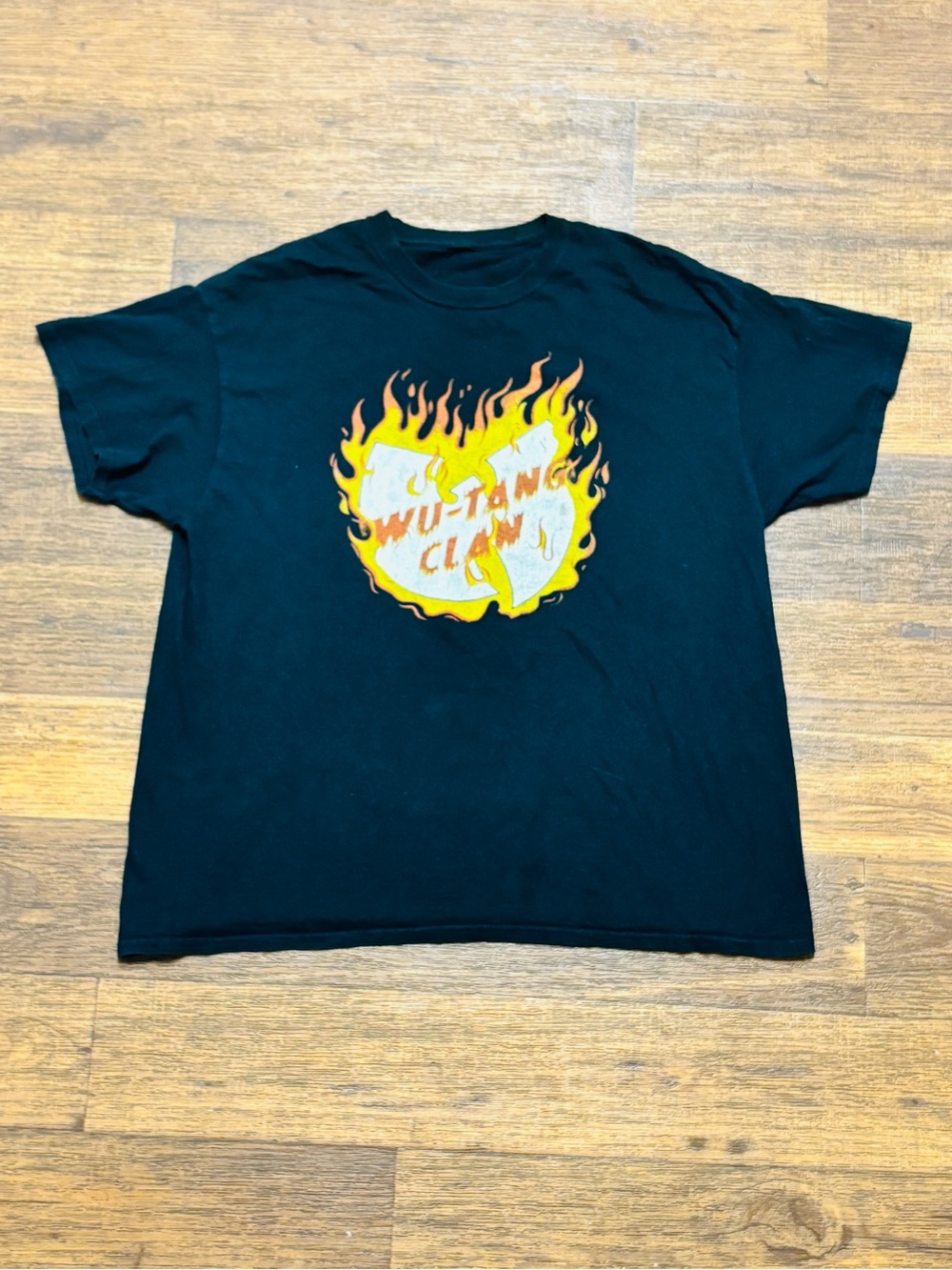 Wu-Tang Clan Black Short Sleeve Graphic Tee